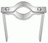 505 Series Extended Pipe Clamp